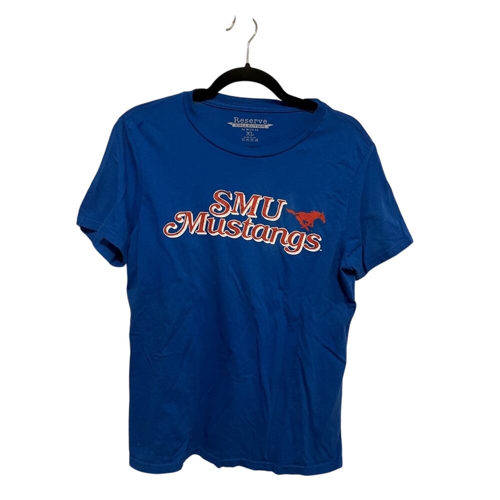 SMU Mustangs Shirt 100 Cotton Womens Size XL
